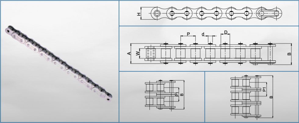 Products Stainless Steel Chain European Series Sub - TIDC INDIA